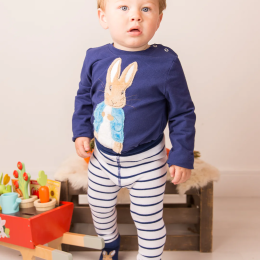 Peter Rabbit Navy Top and Leggings Set - For 6 to 12 months