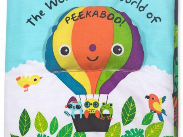 The Wonderful World of Peek A Boo Soft Activity Book Melissa Doug Poppy Dog Gifts