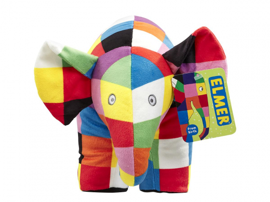 elmer soft toy sainsburys