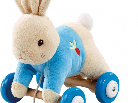 peter rabbit pull along