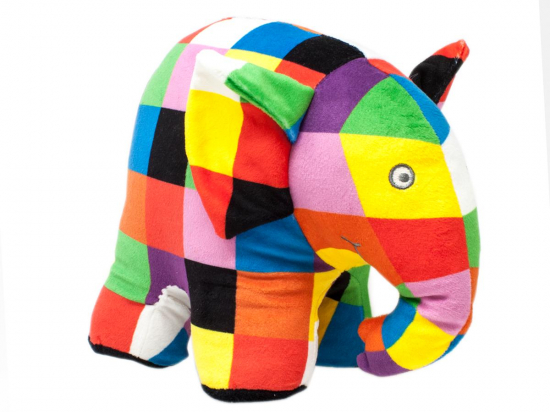 elmer soft toy sainsbury's