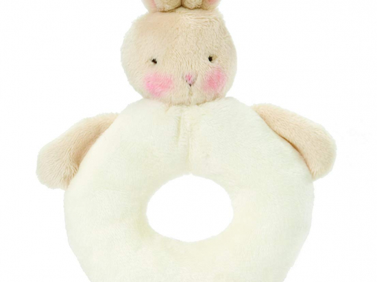 Bunnies By The Bay - Cream Ring Rattle | Bunnies by the Bay | Poppy Dog ...