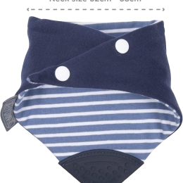 Neckerchew  Teething Dribble Bib - Stripes