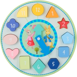 Peter Rabbit TV - Shape Sorting Clock