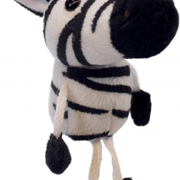 Zebra Finger Puppet