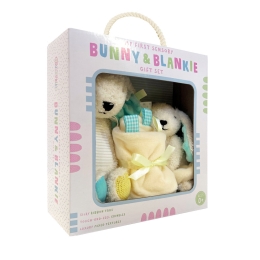 My First Snuggables Bunny and Blankie Gift Set