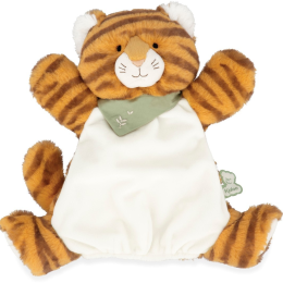 Kaloo - Les Amis - Papaye the Tiger Hand Puppet/Doudou Comforter