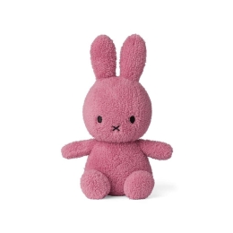 Raspberry Pink Miffy in Terry Fabric