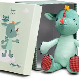 Joe the Dragon Cuddly Plush in Gift Box