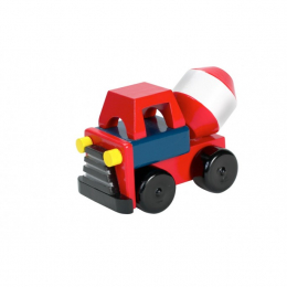 Orange Tree Toys - Cement Mixer Wooden Toy