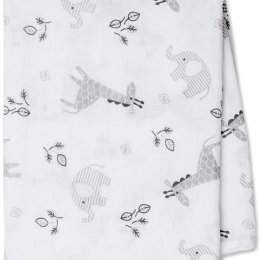 Lulujo - Large Muslin Swaddle -  Afrique