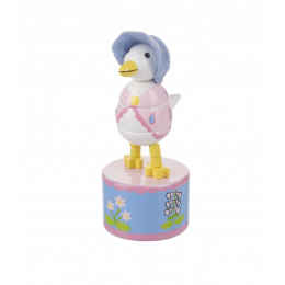 Jemima Puddleduck - Push Up Wooden Toy