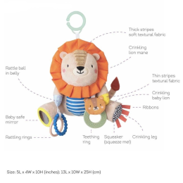 Harry the Lion Activity Toy