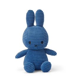 Corduroy Cobalt Blue Miffy Soft Toy -23cm