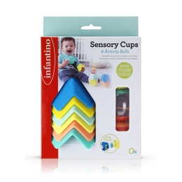 Infantino - Sensory Cups & Activity Balls