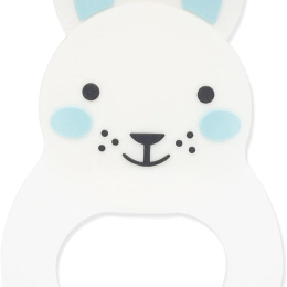 Blue Bo Bunny Silicone Teether