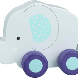 First Push Along Wooden Toy - Elephant