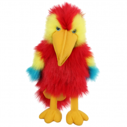 Scarlet Macaw Hand Puppet