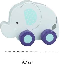 First Push Along Wooden Toy - Elephant