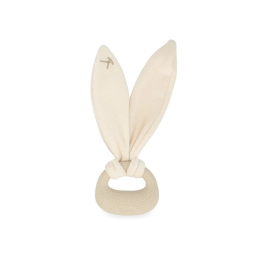 Rabbit Teether - Cream