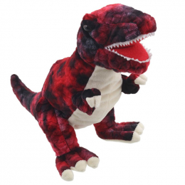 Baby Red T-Rex - Hand Puppet