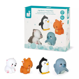 Janod Polar Animals Squirters 4pk