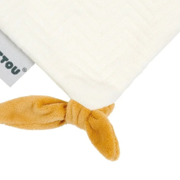 Nattou Charlie - Mini Comforter/Doudou Cream