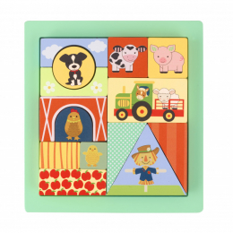 Farm Animals Block Puzzle