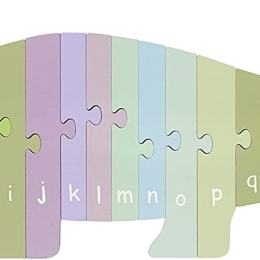 Wooden Dinosaur Alphabet Puzzle