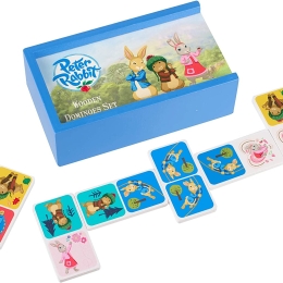 Peter Rabbit TV - Wooden Dominoes Set