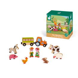 Mini Story Farm playset