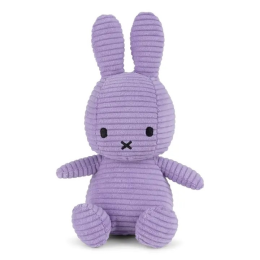 Corduroy ECO Lilac Miffy Soft Toy -23cm