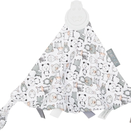 Cheeky Chompers Comforter with Teether -Panda Pals