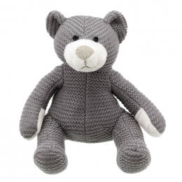 Wilberry - Knitted Small Grey Bear